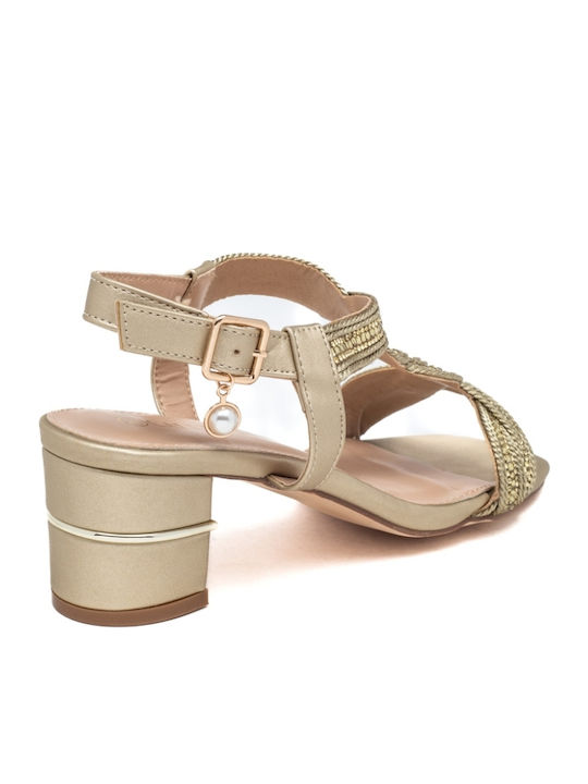 Sandalen Gold