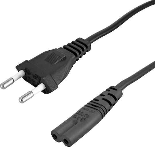 Powertech Euro - Euro Kabel 1.5m Schwarz (CAB-P040)