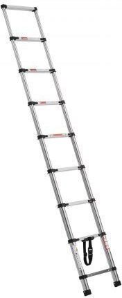 Vevor Telescopic Ladder Steel 9 of Steps with Maximum Height 2.54m