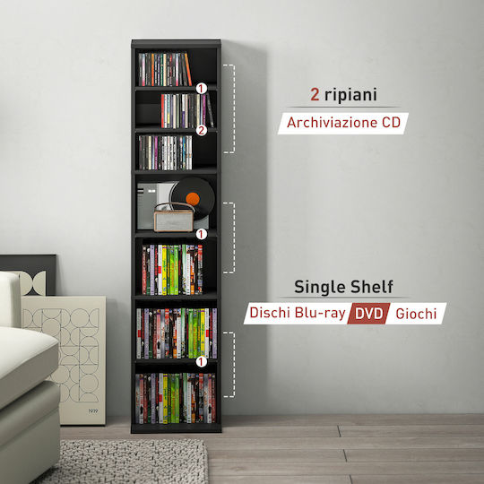 HomCom Floor Standing Case 260 CD 33x24x140cm