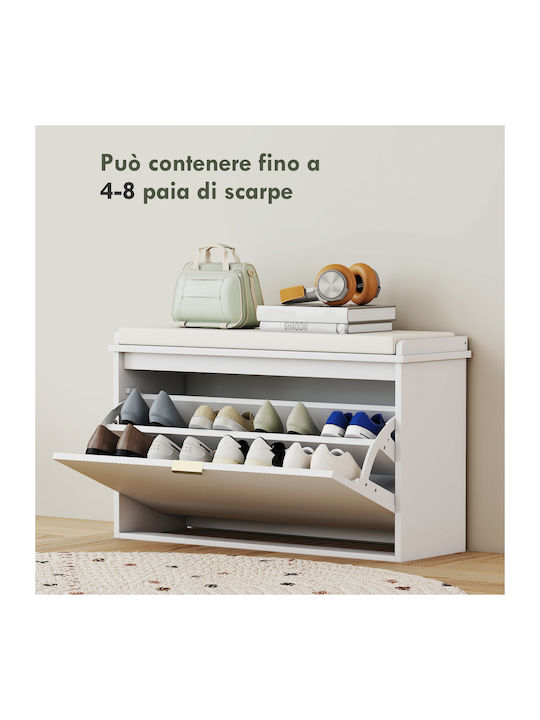 Lemnoasă Suport pentru pantofi L80xW26xH47.5cm
