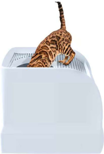 Imac Frida Λεκάνη Γάτας Γκρι Μ40 x Π56 x Υ43.5cm