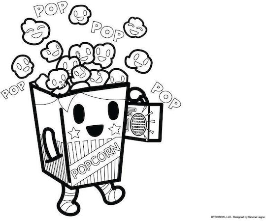 Tokidoki Drawing Pad 40 Sheets 2 Designs