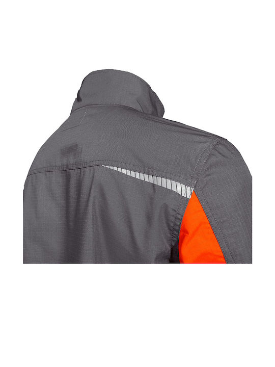Stenso Prisma Light Stretch Work Jacket Reflective Orange