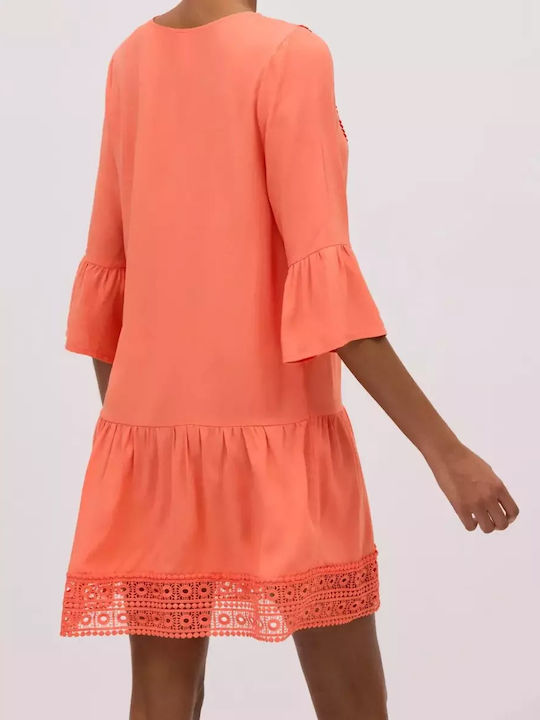 Ysabel Mora Damenbademode Kleid Orange