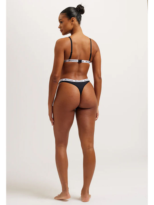 Juicy Couture String Μαύρο