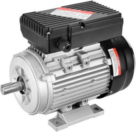 Vevor Μονοφασικός Ηλεκτροκινητήρας 1hp Μέγιστων Στροφών 1400rpm