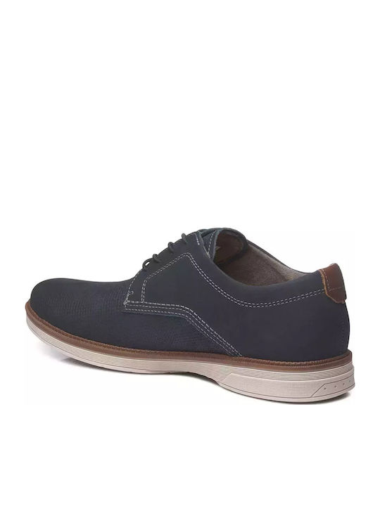Men's Anatomic Leather Casual Shoes Blue