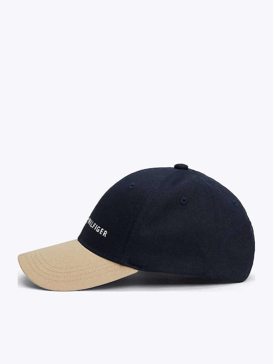 Tommy Hilfiger Παιδικό Καπέλο Jockey Υφασμάτινο Navy Μπλε