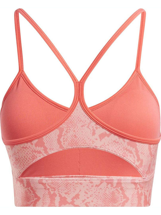 Women's Sports Bra without Padding Coral