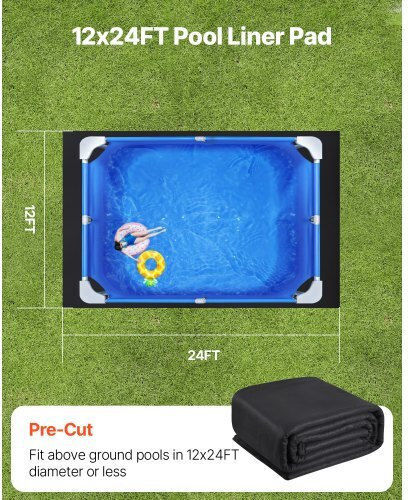 Vevor Pool Cover 365.76x731.52cm 1pcs