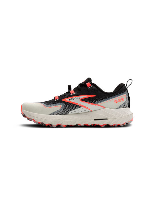 Cascadia 18 Sport Shoes Running Black / Blue Wash / Flame