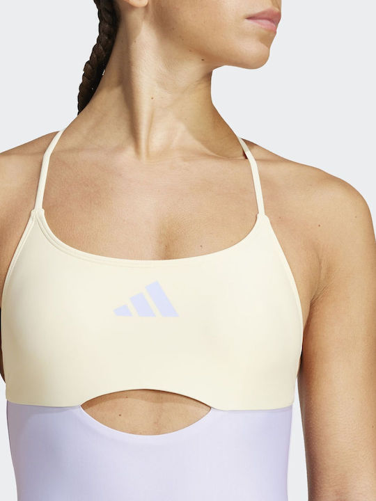 Activewear Purple Swimsuit