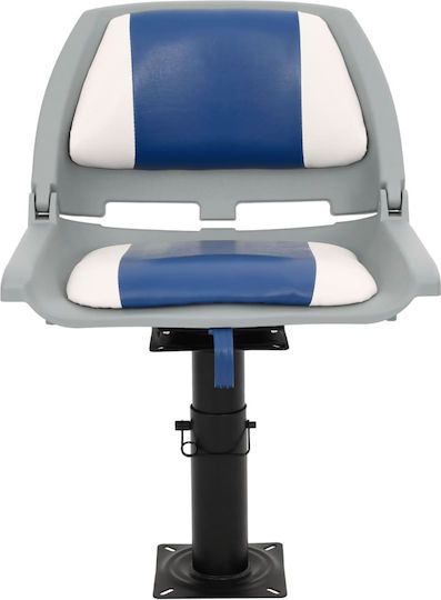"vidaxl Boat Seats Pedestal Adjustable Height 360° Swivel"