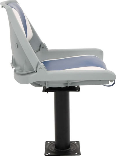 "vidaxl Boat Seats Pedestal Adjustable Height 360° Swivel"