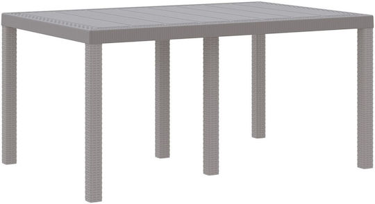Garten- und Outdoor-Möbelsets Typsatz Speisesaal 5 Stück Grün mit Kissen