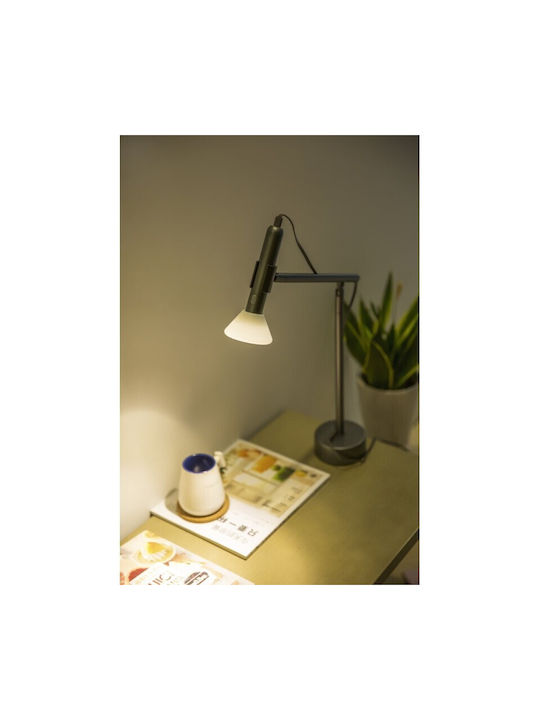 Allocacoc Flashlight Rechargeable LED Office Lamp in Gray Color