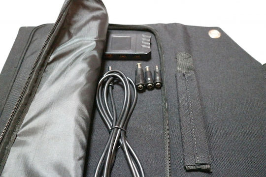 18V Solarpanel 30W Faltbar Tragbar 3 USB-Anschlüsse DC-Ausgang PS-30