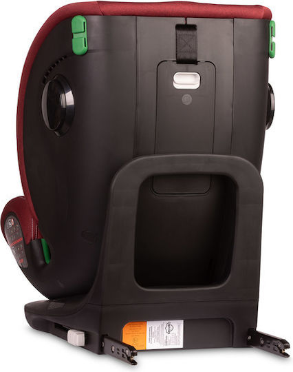 Caretero Securo Καθισματάκι Αυτοκινήτου i-Size με Isofix Βουργουνδί 15-36 kg