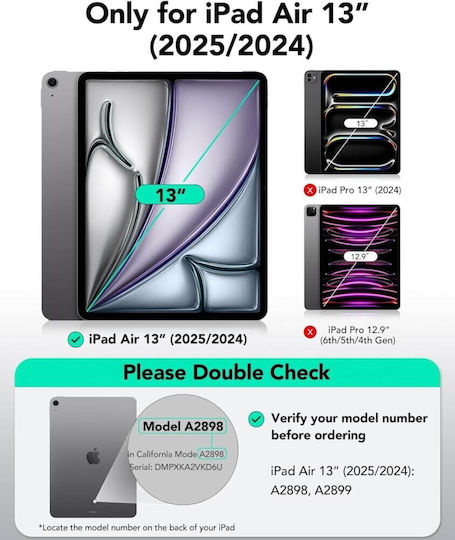 ESR Magnetic 0.33mm Privacy Screen Protector (iPad Air 13" 2025)