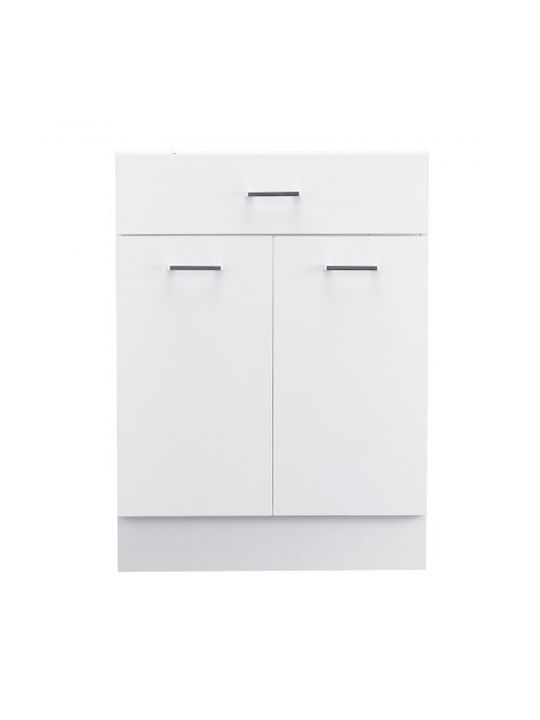 Επιδαπέδιο Ντουλάπι Λευκό 24x48.26x32εκ.