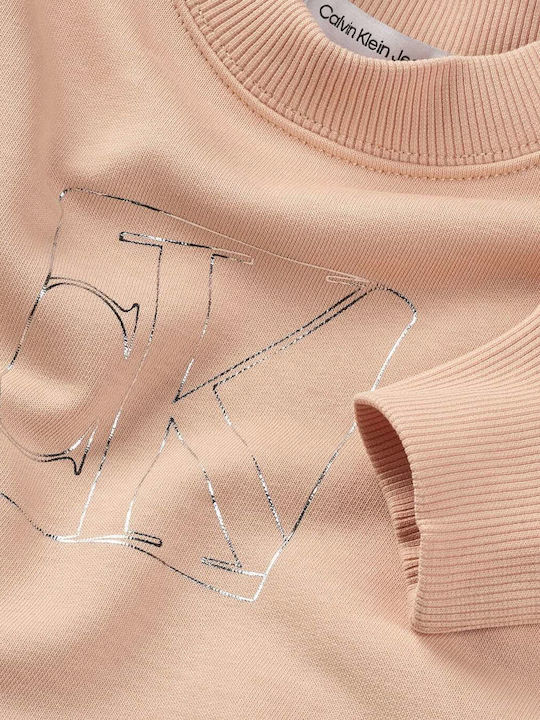 Παιδικό Φούτερ Ροζ Monogram