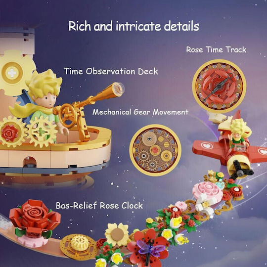 Pantasy Building Blocks Little Prince Starry Castle for 6+ Years