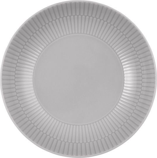 Seltmann Weiden Plate Soup made of Porcelain Gray with Diameter 21cm