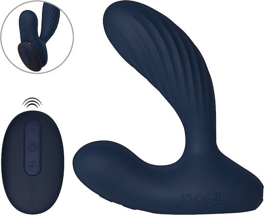 Svakom Heating Vibrator Anal Plug with Wireless Functionality and Vibration Small Black