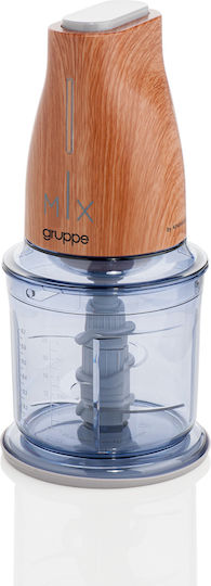 Gruppe PDH 700 Mini Chopper Multi 600W with 700ml Brown Container