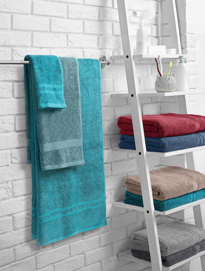 Madi Bath Towel Frova 80x150cm Denim Blue