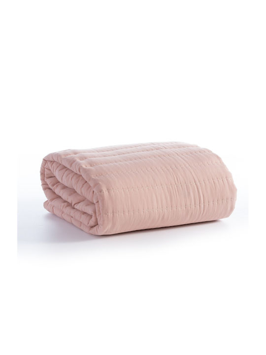 Nef-Nef Homeware Colorfull Tagesdecke Übergröße Mikrofaser English Rose 230x240cm