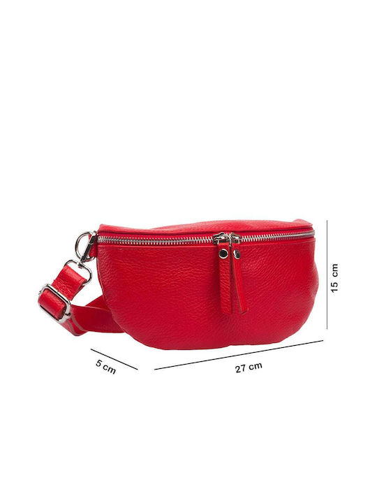 Leder Damen Crossbody Tasche Rote