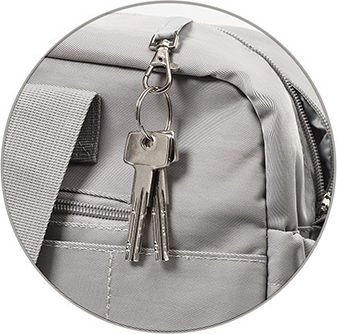 Babyono Shoulder/Hand Diaper Bag Gray 40x20x25cm.