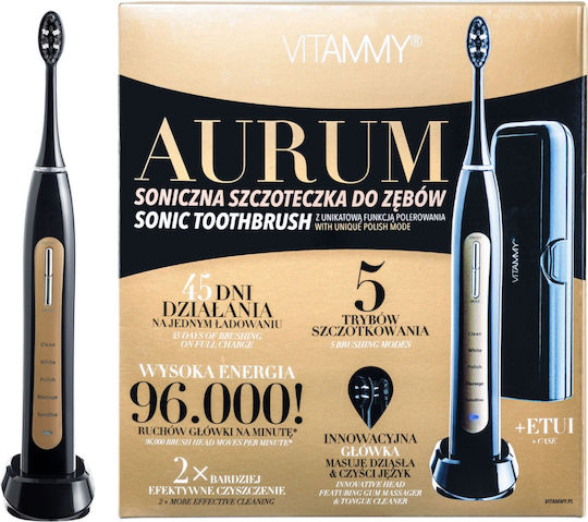 Vitammy Electric Toothbrush Black