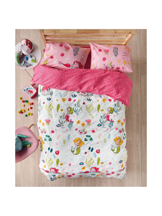 Kentia Pady Kids Cotton Pillowcase Set 52x72cm Multi
