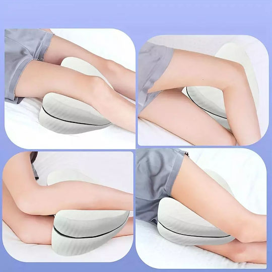 Orthopädisches Kissen Abscheider mit Memory Foam & Loch 24x23x14cm in Gray Farbe OT13