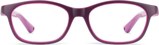 Nano Vista Nao3040644sc Polarized Clip-on Eyeglasses Frames Women Rubber 44 Mm