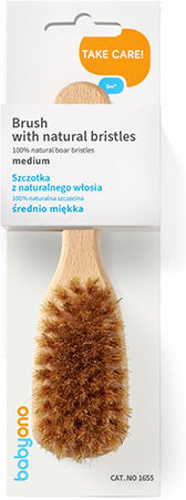 Babyono Baby Brush Beige 1pcs