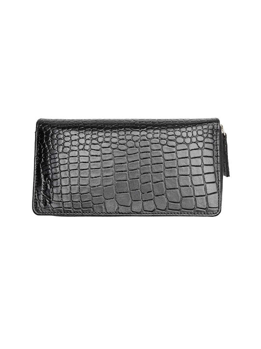 Set Leather Men's Wallet Black