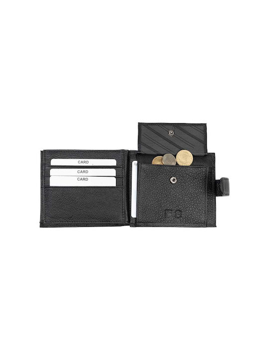 Portofel bărbătesc cu RFID Negru