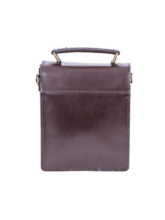 Leather Men's Bag Shoulder / Crossbody Brown
