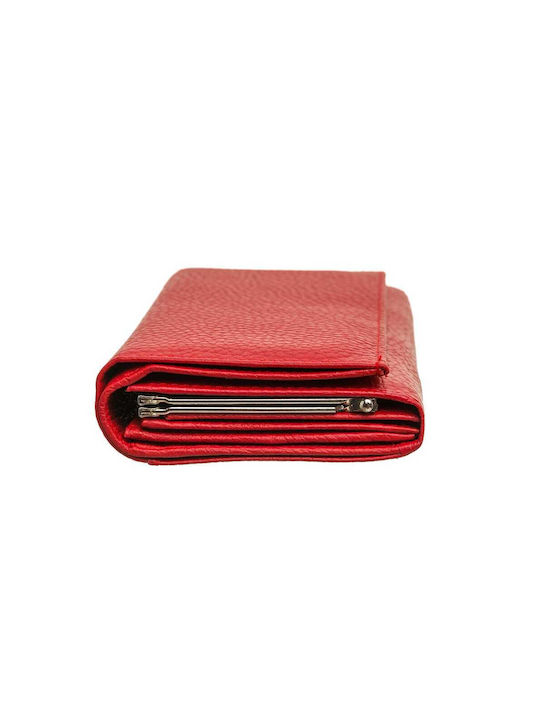 Leder Damen Geldbörse Klassisch Rot
