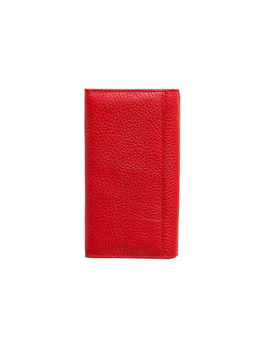 Leder Damen Geldbörse Klassisch Rot
