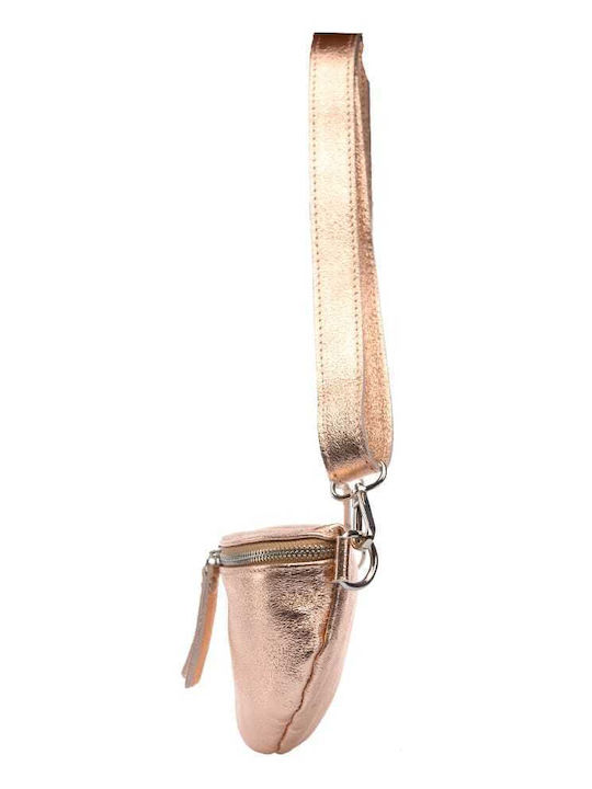 Leather Waist Bag Pink