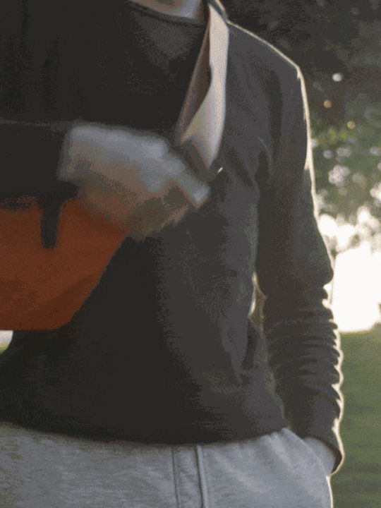 Herrentasche Sling Orange