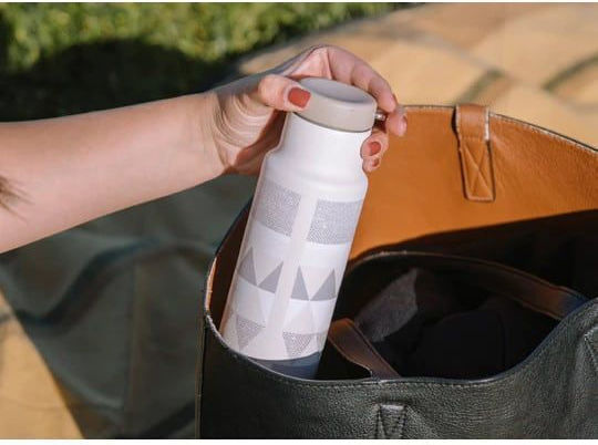 Klean Kanteen Изолирана Класическа Стеснена Термос Бутилка 355мл Солни Площи