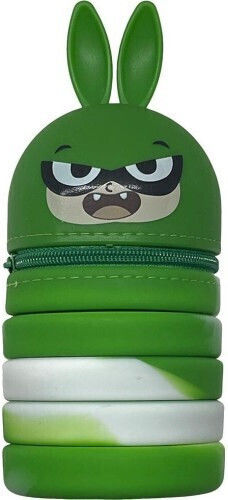 Must Team Pencil Case Silicone Barrel Light Blue