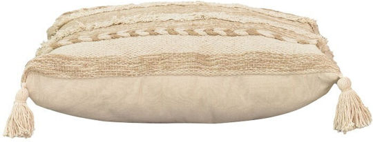 Inart Zierkissen Rozi Beige 45x45cm