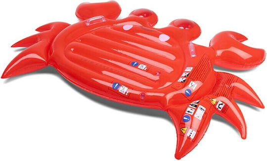 Swim Essentials Crab Inflatable for the Sea Red